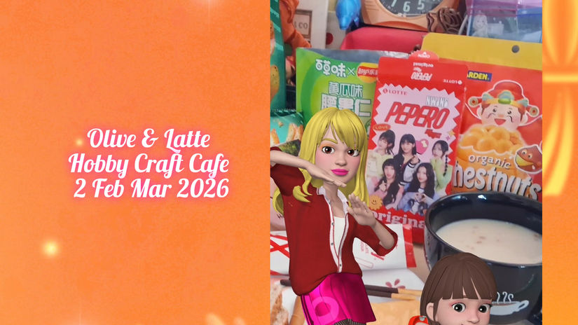 Olive and Latte Hobby Craft Cafe 2 Feb Mar 2026